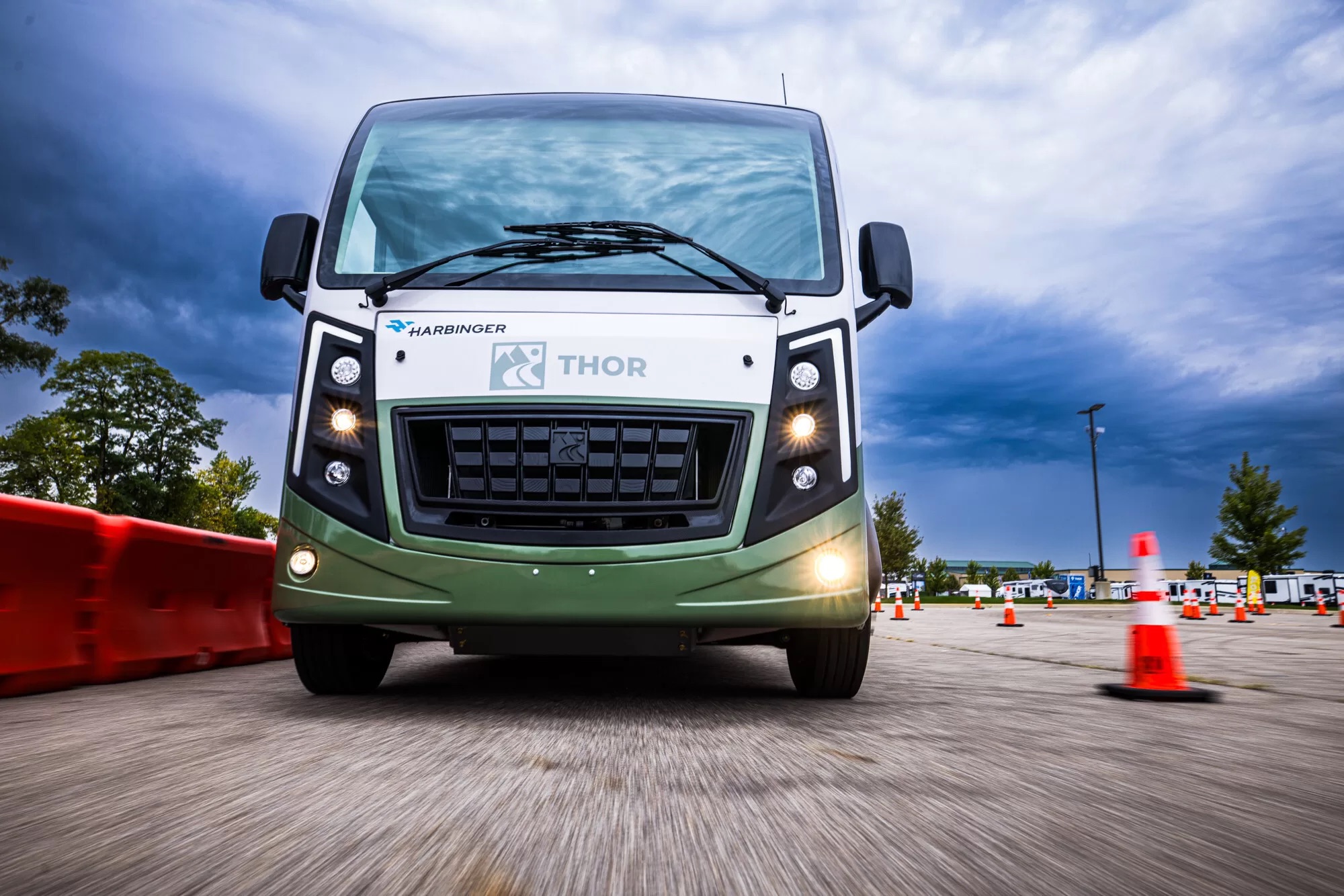 Featured image for “Thor Industries and Harbinger Collaborate to Deliver the World’s First Hybrid Class A Motorhome”